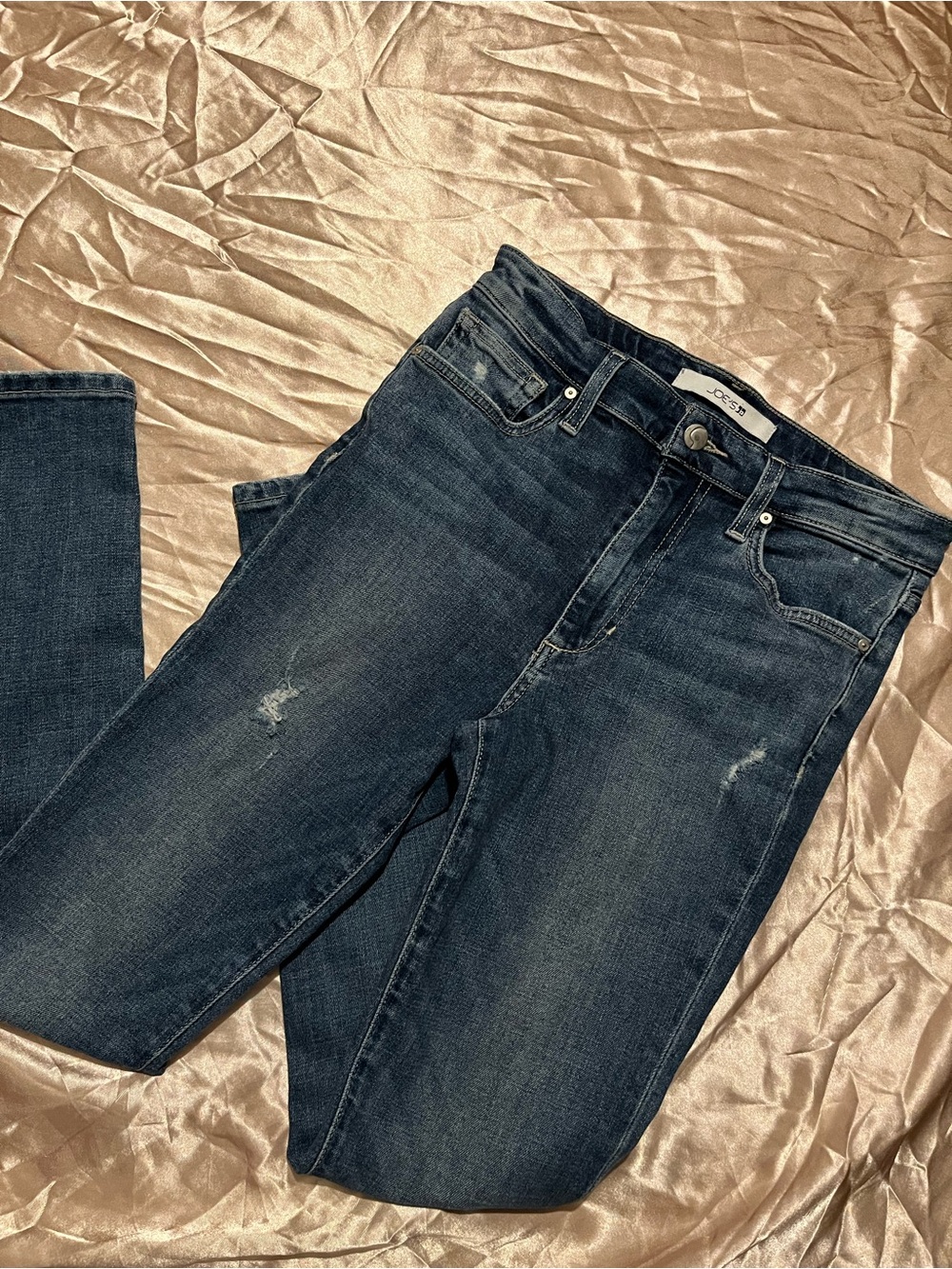 Joe's Jeans Medium Dark Blue Skinny Jeans